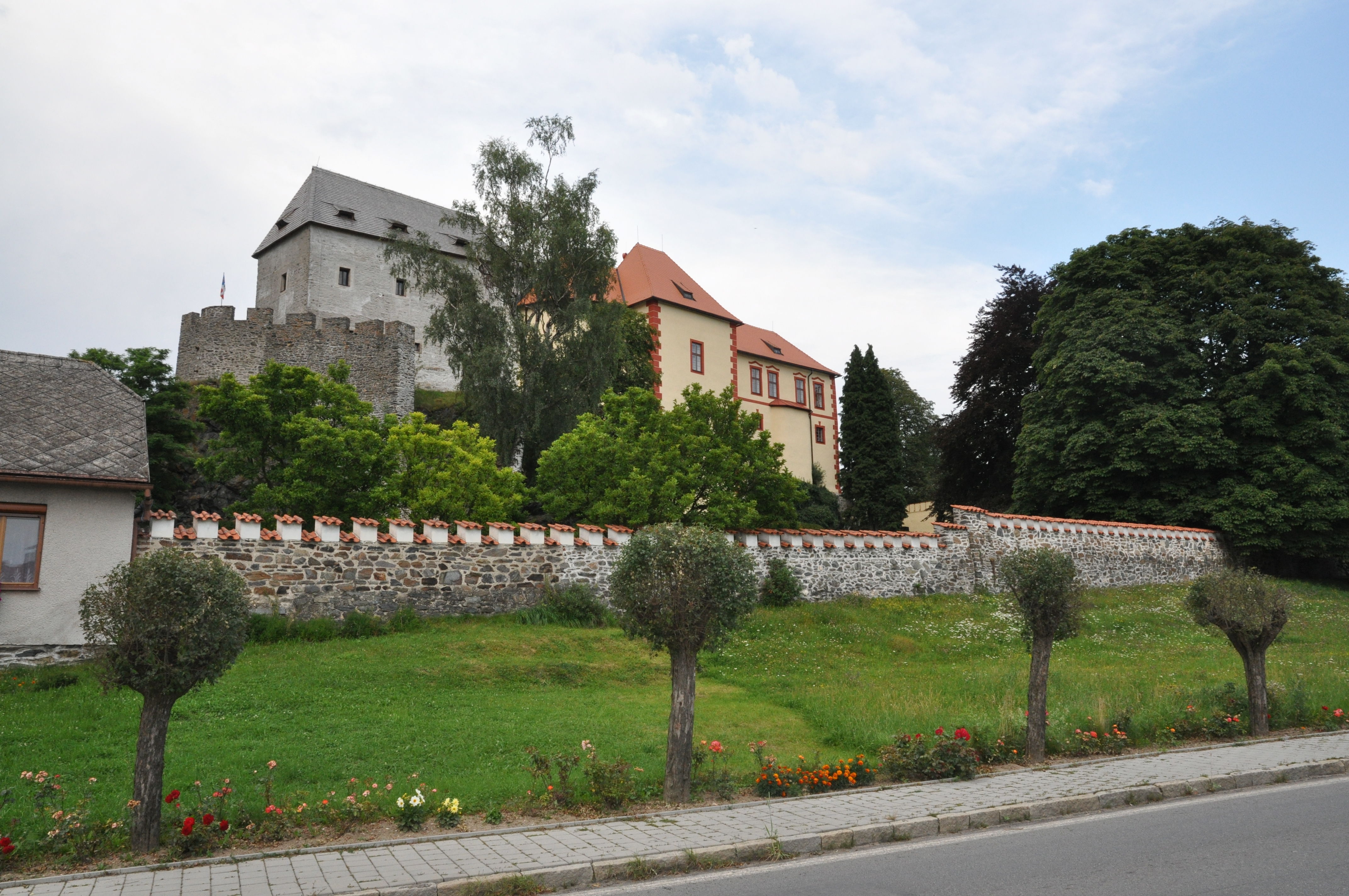 Hrad Kámen (foto František Krejča, 20. 7. 2023)